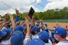 Baseball vs Babson NEWMAC Finals  Wheaton College vs Babson College play in the NEWMAC baseball championship finals. - (Photo by Keith Nordstrom) : Wheaton, baseball, NEWMAC, Babson